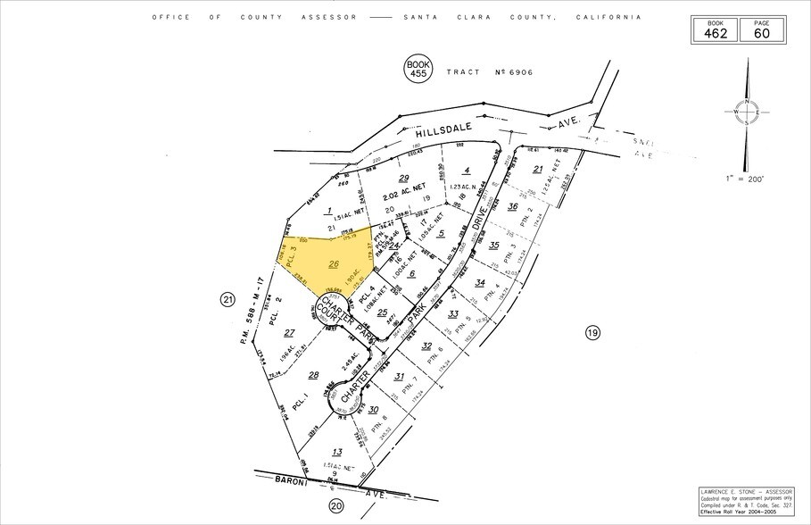 3751 Charter Park Dr, San Jose, CA à louer - Plan cadastral - Image 3 de 3