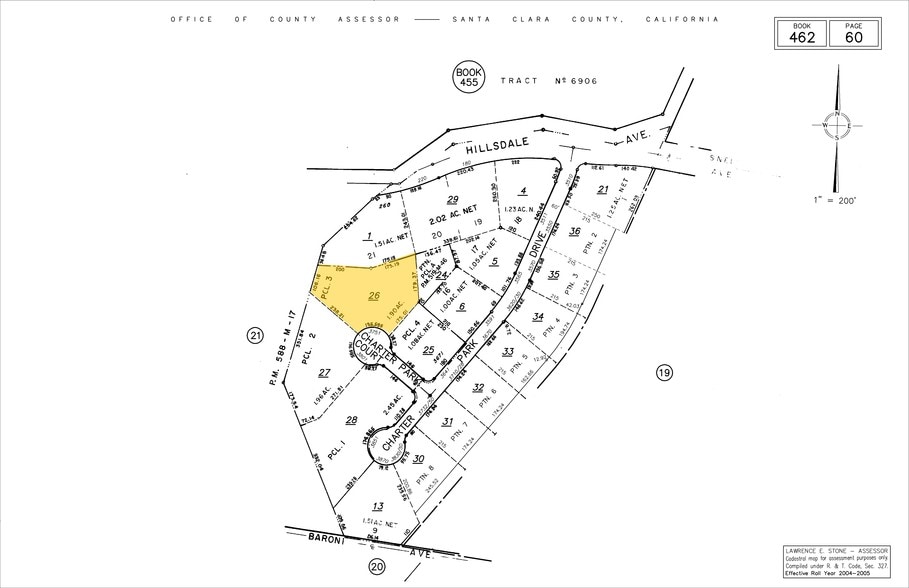 3751 Charter Park Dr, San Jose, CA for lease - Plat Map - Image 3 of 3