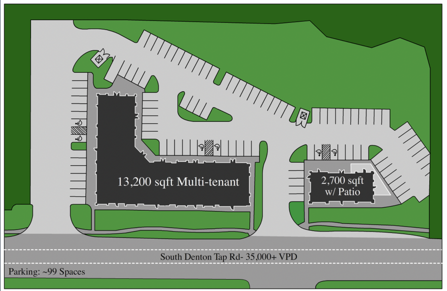 796 S Denton Tap, Coppell, TX for lease - Building Photo - Image 2 of 3