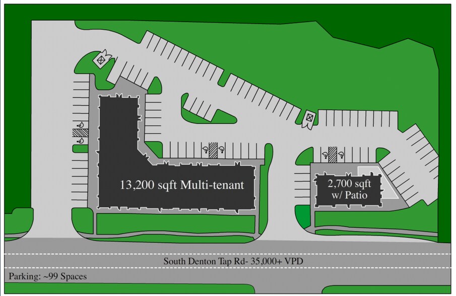 796 S Denton Tap, Coppell, TX à louer - Photo du bâtiment - Image 2 de 3