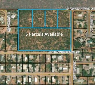 Plus de détails pour NWC Kensington St and Louise ave, Sierra Vista, AZ - Terrain à vendre