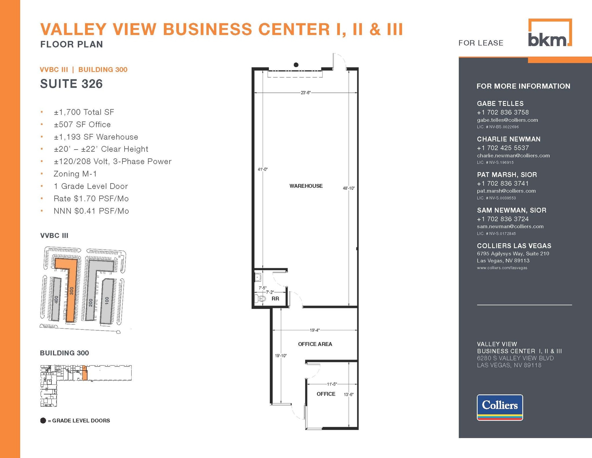 6625 S Valley View Blvd, Las Vegas, NV for lease Interior Photo- Image 1 of 1