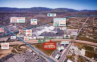 1061 W Rancho Vista Blvd, Palmdale, CA - Aérien  Vue de la carte - Image1