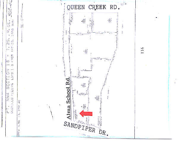 3225 S Alma School Rd, Chandler, AZ à vendre - Plan cadastral - Image 1 de 1