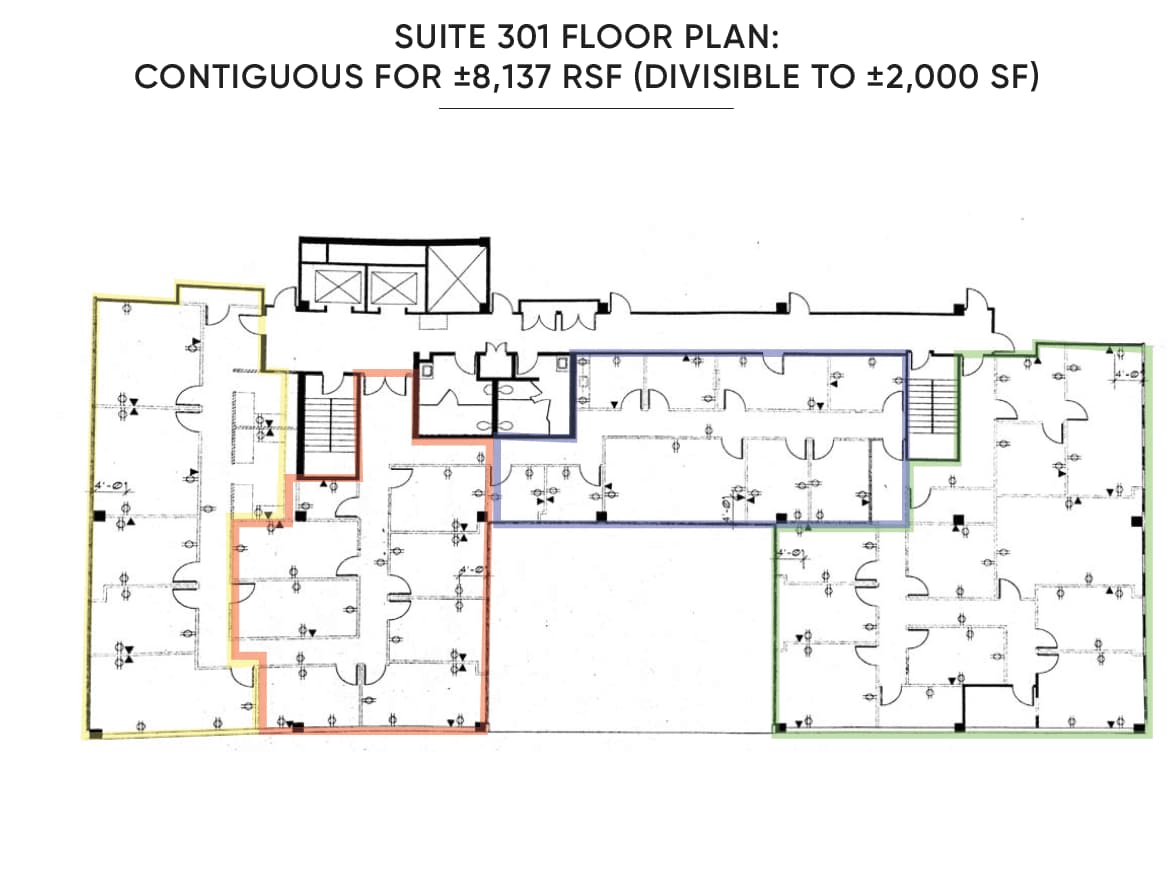 9025 Wilshire Blvd, Beverly Hills, CA for lease Floor Plan- Image 1 of 6