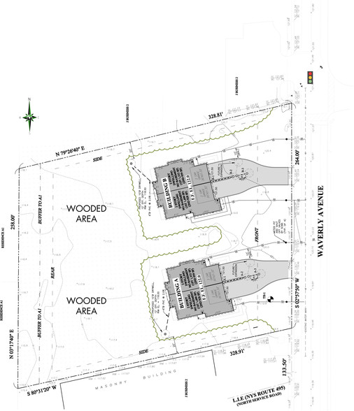 Waverly Ave, Holtsville, NY à vendre - Plan de site - Image 2 de 3