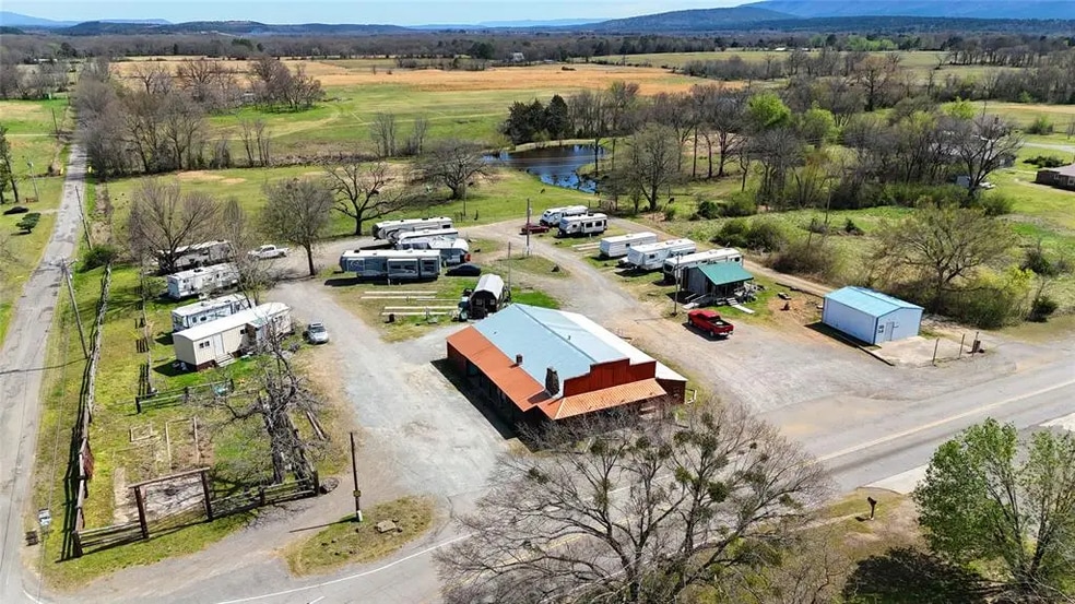 34668 Reichert Summerfield Rd, Wister, OK for sale - Aerial - Image 3 of 10