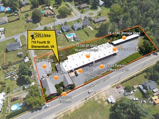 Plus de détails pour 710 4th St, Shenandoah, VA - Industriel à vendre