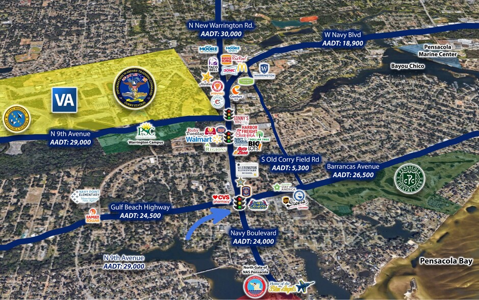 1 S Navy Blvd, Pensacola, FL for sale - Building Photo - Image 2 of 2