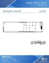 1801 Page Mill Rd, Palo Alto, CA à louer Plan d’étage- Image 1 de 1