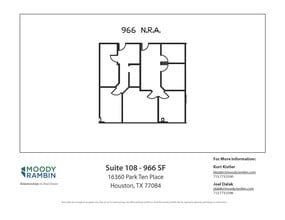 16360 Park Ten Place Dr, Houston, TX for lease Floor Plan- Image 1 of 1