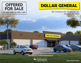 More details for 912 Vicksboro Rd, Henderson, NC - Retail for Sale