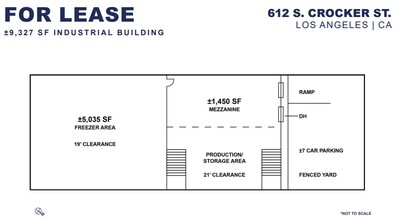 612-638 Crocker St, Los Angeles, CA for lease Floor Plan- Image 1 of 1