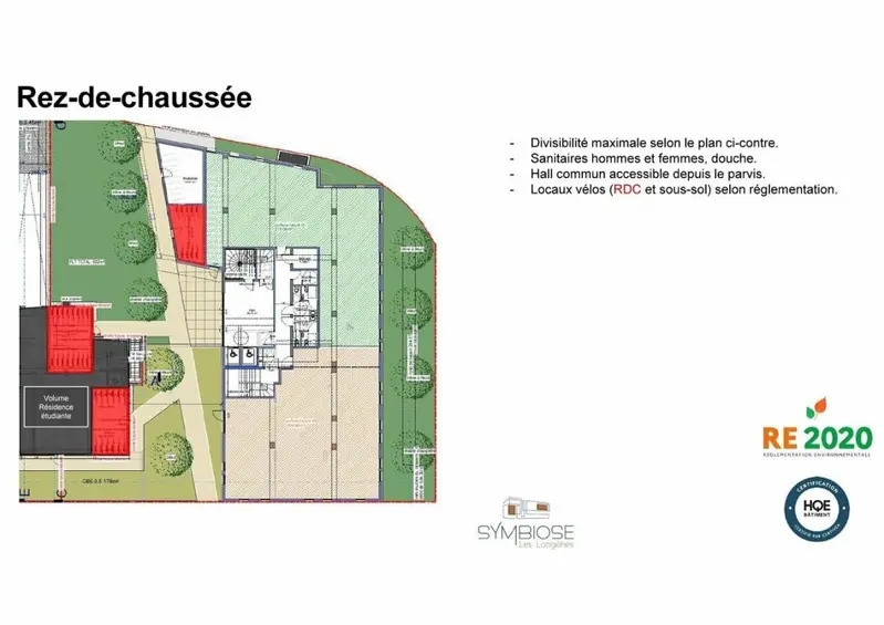 Bureau dans Saint-Apollinaire à vendre - Plan d’étage - Image 3 de 8