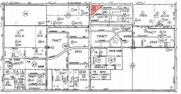 Heath Rd, Bakersfield, CA à vendre - Plan cadastral - Image 3 de 3