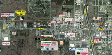 2344 W M-32 Hwy, Gaylord, MI - Aérien  Vue de la carte