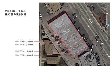 7532-7550 N Milwaukee Ave, Chicago, IL for lease Site Plan- Image 1 of 1