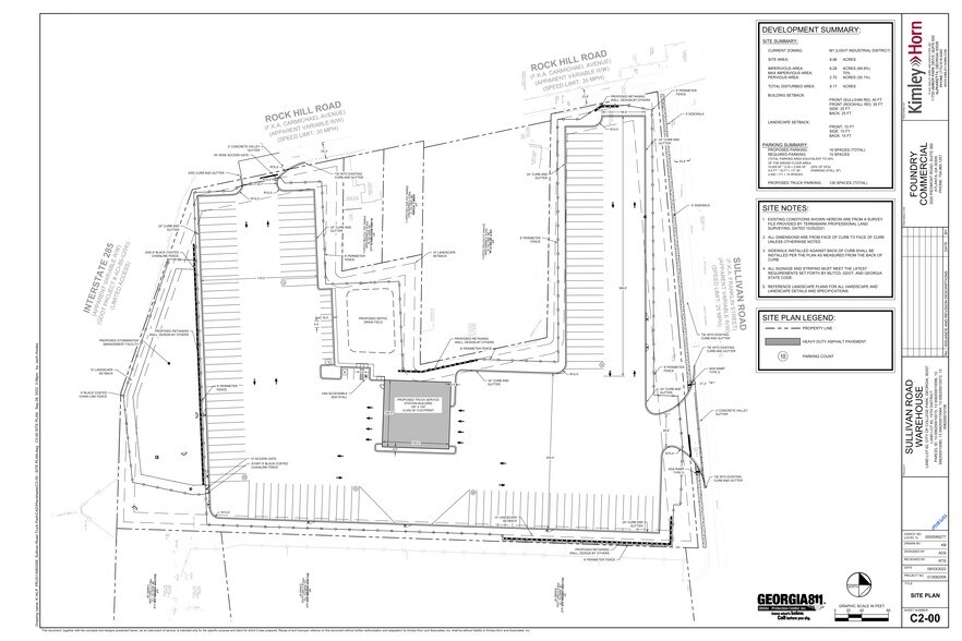 3000 Sullivan Rd, Atlanta, GA à vendre - Plan de site - Image 3 de 3