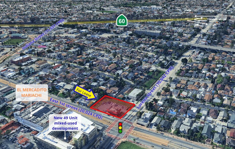 3400 E 1st St, Los Angeles, CA for lease - Building Photo - Image 1 of 4