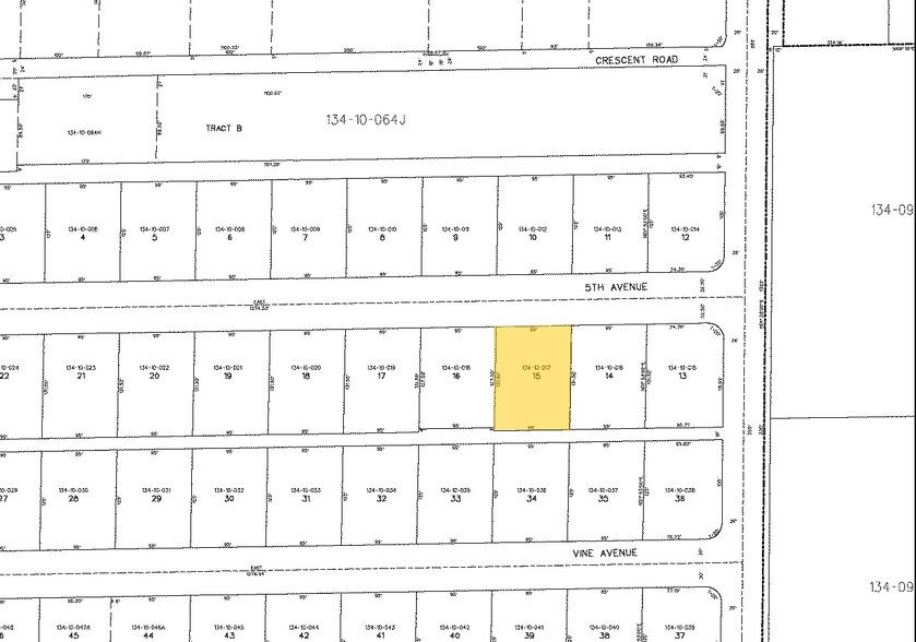 621 N 5th Ave, Phoenix, AZ for sale - Plat Map - Image 2 of 20