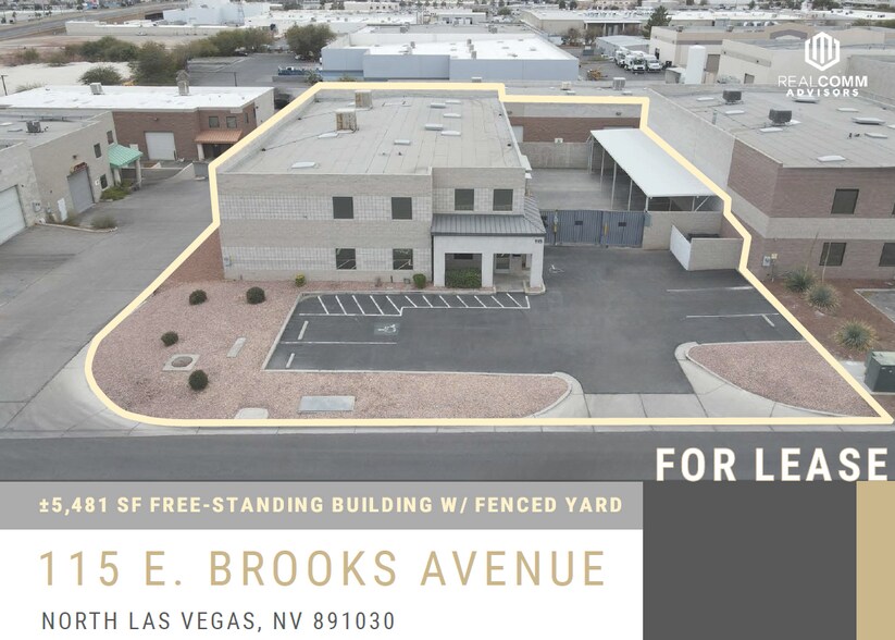 115 E Brooks Ave, North Las Vegas, NV à louer - Photo du bâtiment - Image 1 de 3