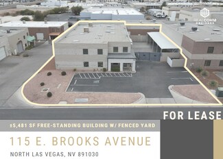 Plus de détails pour 115 E Brooks Ave, North Las Vegas, NV - Industriel à louer