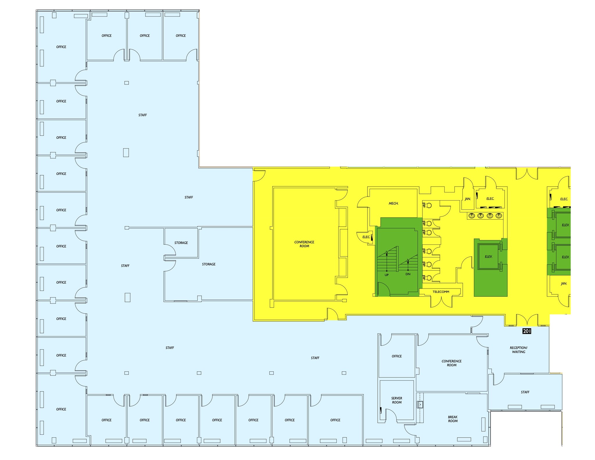 2301 Research Blvd, Rockville, MD à louer Plan d’étage- Image 1 de 1