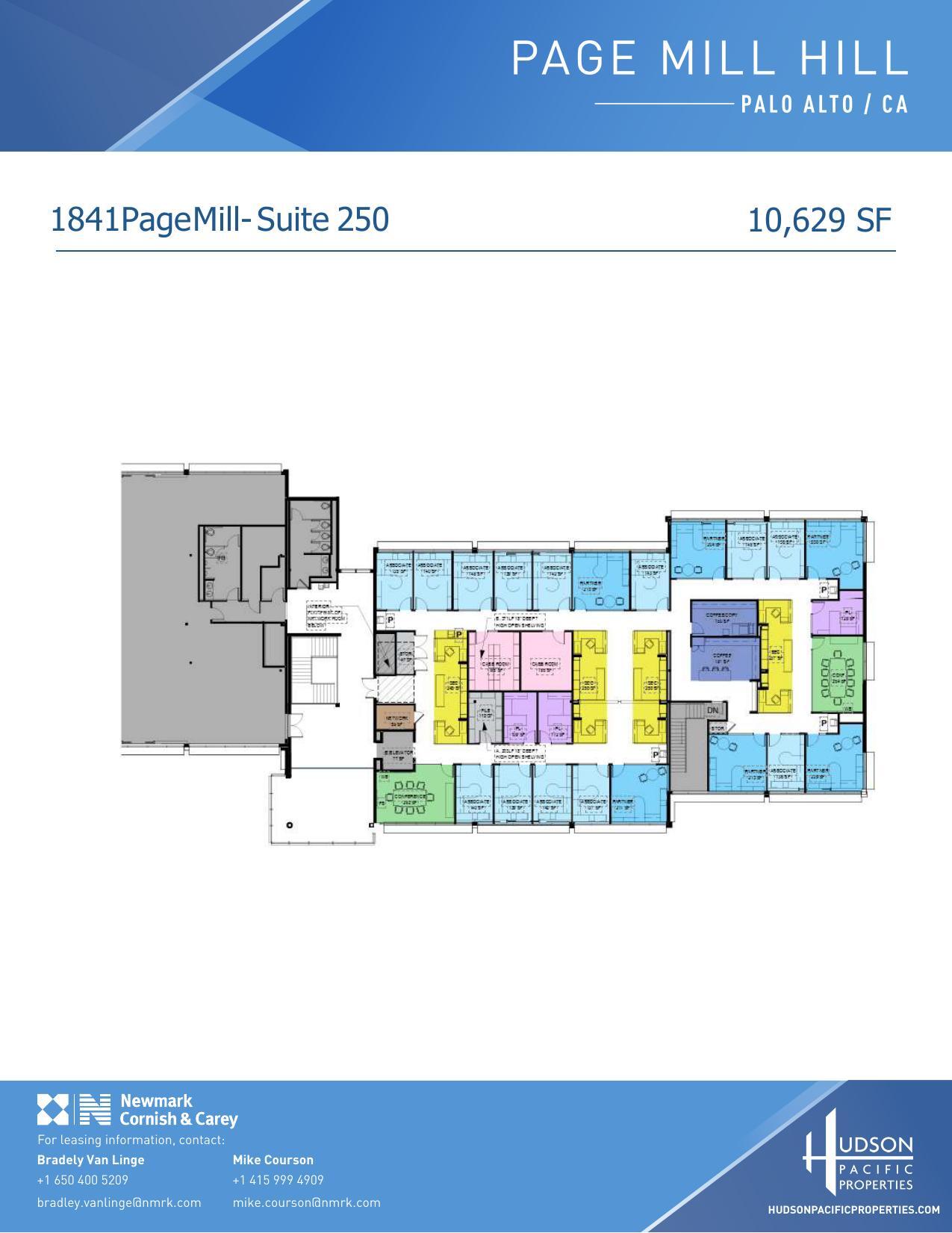 1801 Page Mill Rd, Palo Alto, CA à louer Plan d’étage- Image 1 de 1