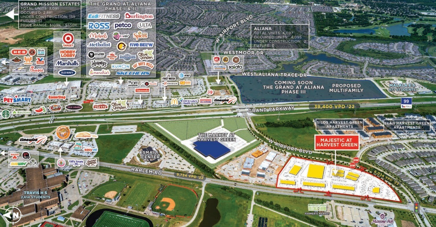 Harlem Road & Airport Blvd, Richmond, TX for lease Building Photo- Image 1 of 6