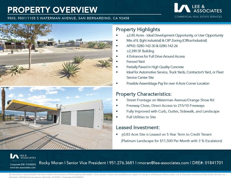 9501-9503 & 1105 S. Waterman Ave portfolio of 2 properties for sale on LoopNet.ca - Building Photo - Image 2 of 4