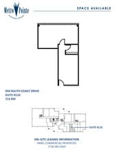 950 S Coast Dr, Costa Mesa, CA for lease Floor Plan- Image 1 of 1