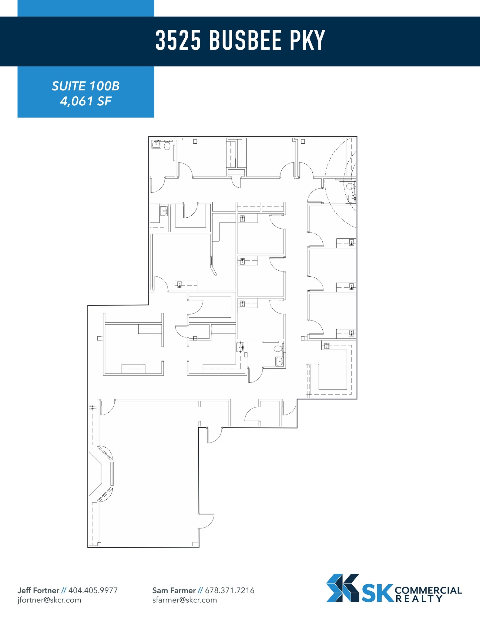 3525 Busbee Pky, Kennesaw, GA for lease Site Plan- Image 1 of 6