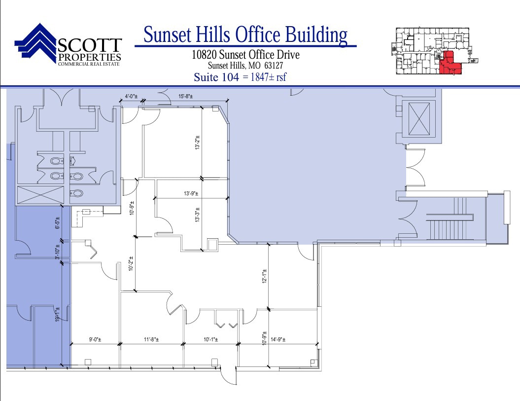 10820 Sunset Office Dr, Saint Louis, MO à louer Photo intérieure- Image 1 de 1