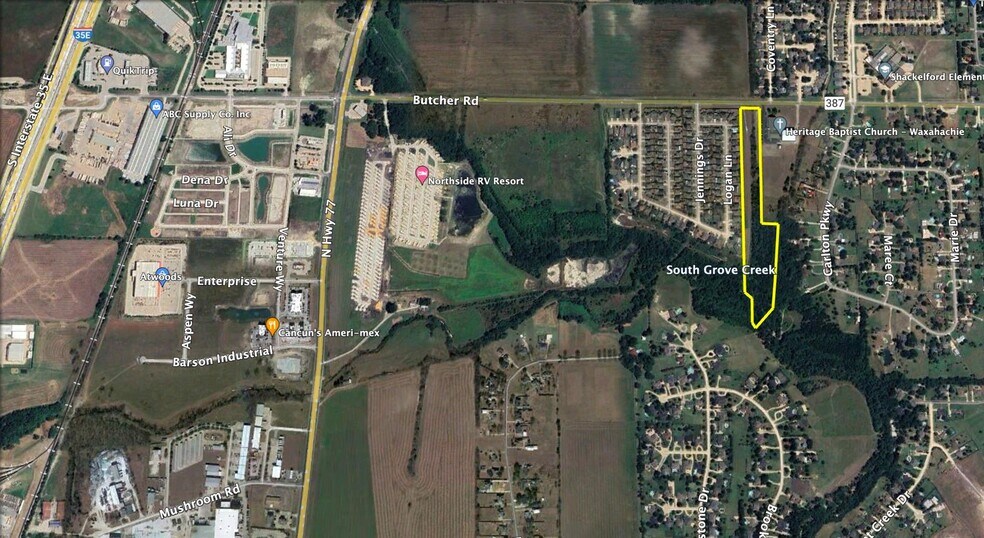 0 Butcher Rd, Waxahachie, TX à vendre - Photo du bâtiment - Image 2 de 3