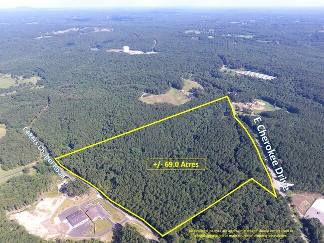 Plus de détails pour 13450 East Cherokee Drive, Ball Ground, GA - Terrain à vendre