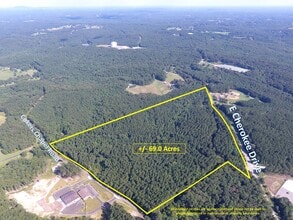 13450 East Cherokee Drive, Ball Ground, GA - AERIAL map view - Image1