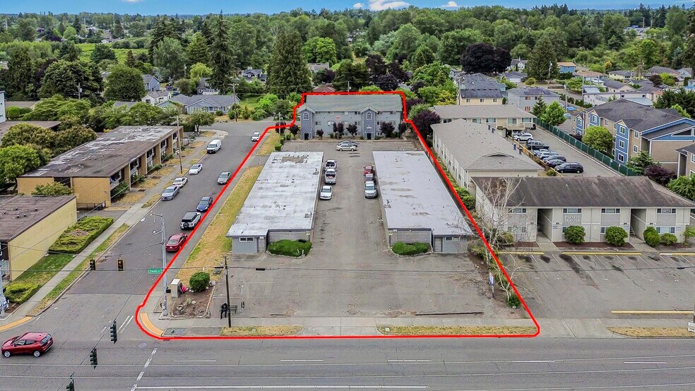 7603 Pacific Ave, Tacoma, WA à vendre - Aérien - Image 3 de 34