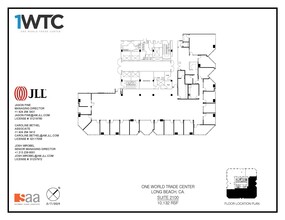 1 World Trade Ctr, Long Beach, CA for lease Floor Plan- Image 1 of 1