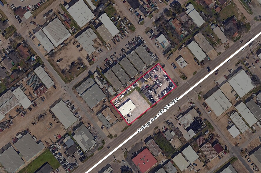 1303 College Ave, South Houston, TX à louer - Aérien - Image 2 de 2