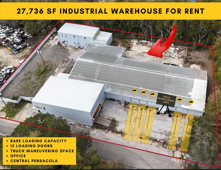 2800 Delano St, Pensacola, FL for lease - Building Photo - Image 1 of 98