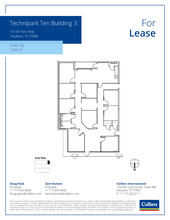 16155 Park Row, Houston, TX à louer Plan d’étage- Image 1 de 1