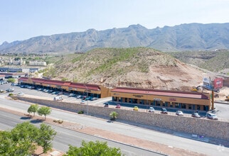 5200 N Mesa St, El Paso, TX - AERIAL  map view