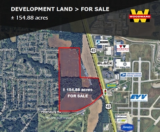 Plus de détails pour 6700 Petersburg Rd, Evansville, IN - Terrain à vendre