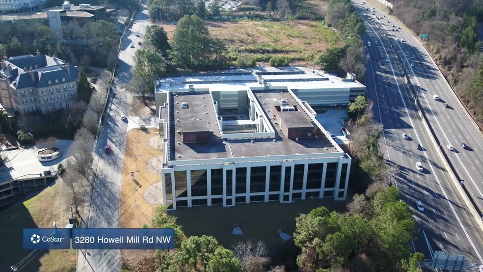 3280 Howell Mill Rd NW, Atlanta, GA à louer - Vidéo aérienne - Image 2 de 6