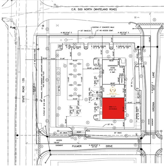 2994 Fulmer Dr, Bargersville, IN à louer - Plan d’étage - Image 2 de 8
