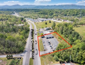 2350 Peters Creek Rd NW, Roanoke, VA - AERIAL  map view - Image1