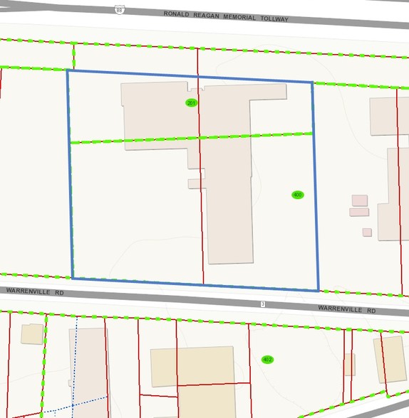 2300 Warrenville Rd, Downers Grove, IL à louer - Plan cadastral - Image 2 de 6