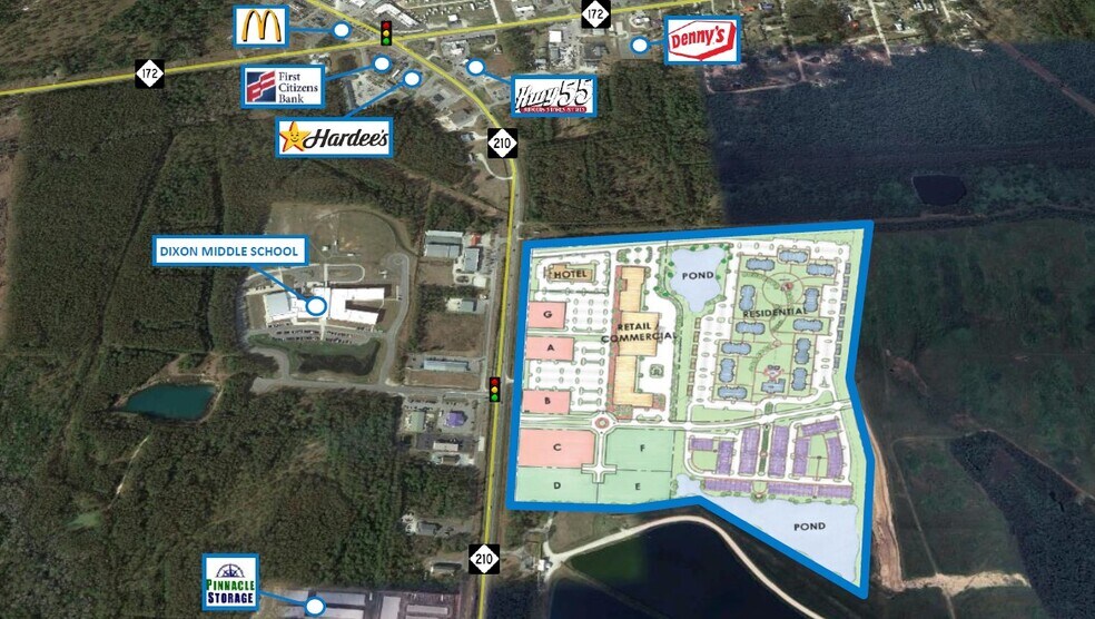 1048 NC Highway 210, Sneads Ferry, NC à vendre - Photo principale - Image 1 de 2