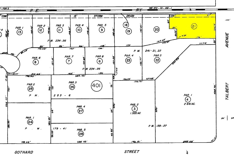 7491 Talbert Ave, Huntington Beach, CA à vendre - Plan cadastral - Image 2 de 9