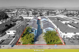 862-892 W Mines Ave, Montebello, CA - AERIAL  map view - Image1